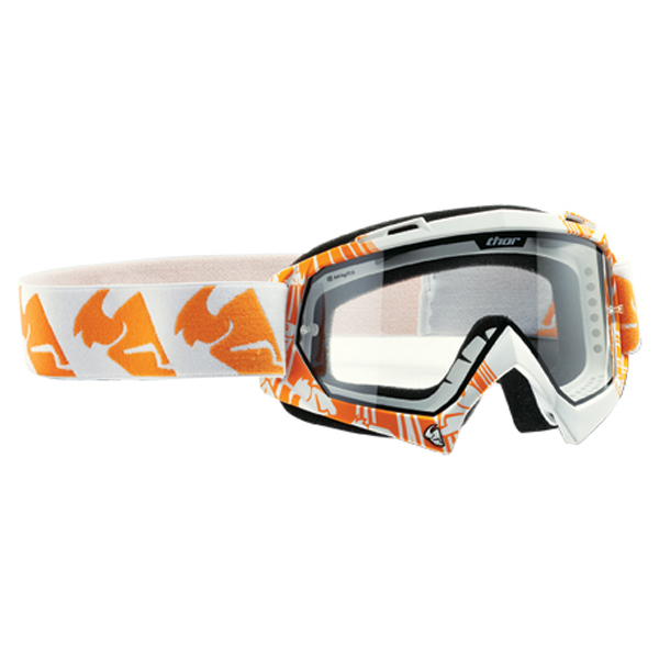 Motocross Goggles Thor Enemy Mask Orange