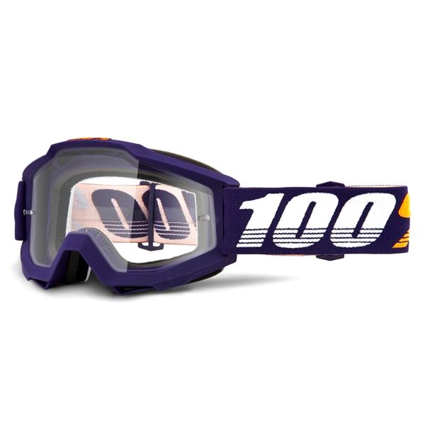 Motocross Goggles 100% Accuri Grib Clear Lens