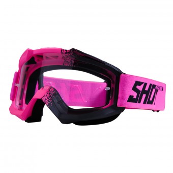 Motocross Goggles SHOT Assault Fusion Neon Matt Pink Motocross Goggles SHOT Assault Fusion Neon Matt Pink