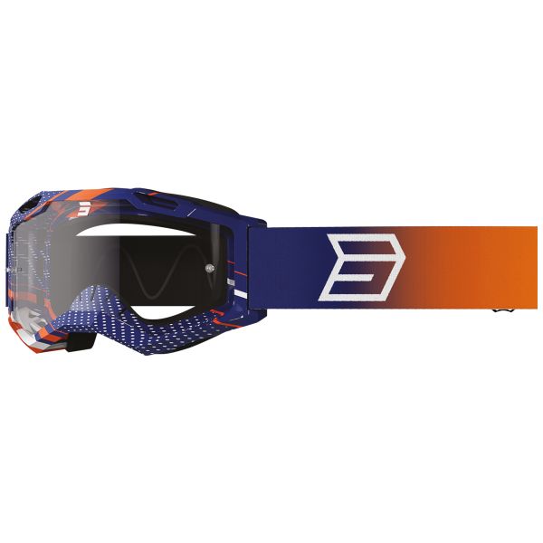 Motocross Goggles SHOT Rocket Kid 2.0 Drop Orange Glossy