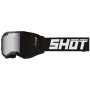 Motocross Goggles SHOT Rocket Kid 2.0 Solid Iridium Black Glossy