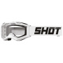 Motocross Goggles SHOT Rocket Kid 2.0 Solid White Glossy