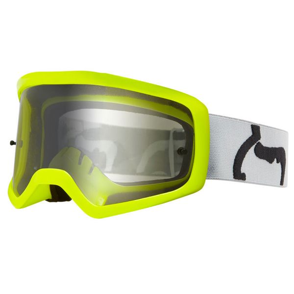 Motocross Goggles FOX Main II PC Prix Grey Kid Motocross Goggles FOX Main II PC Prix Grey Kid