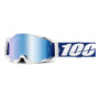 Motocross Goggles 100% Armatic Bleu - Blue Mirror visor