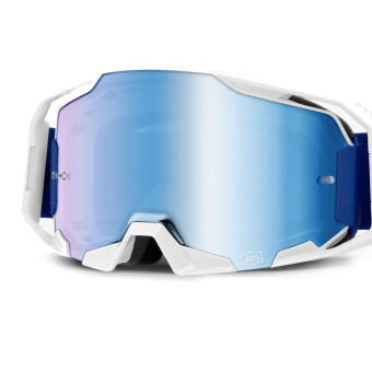 100% Armatic Bleu - Blue Mirror visor