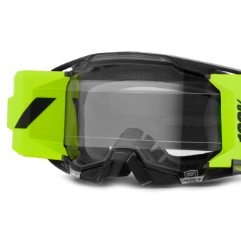 100% Armatic Forecast Black - Clear visor