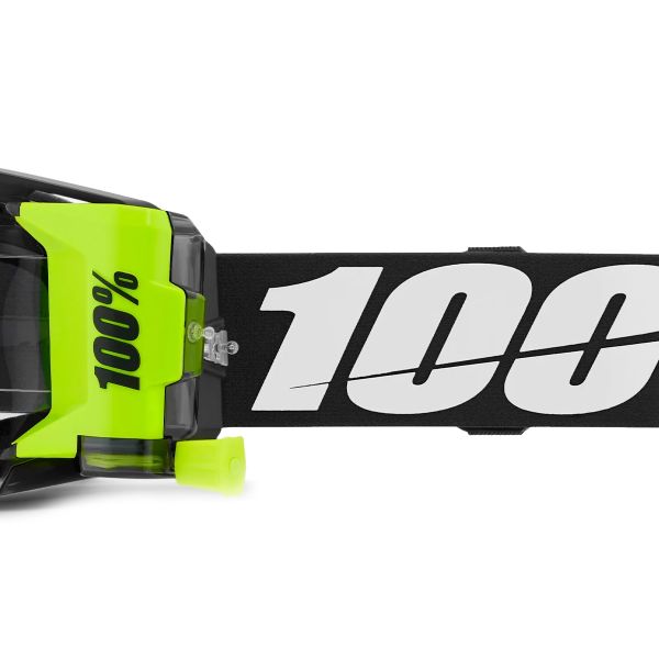 100% Armatic Forecast Black - Clear visor