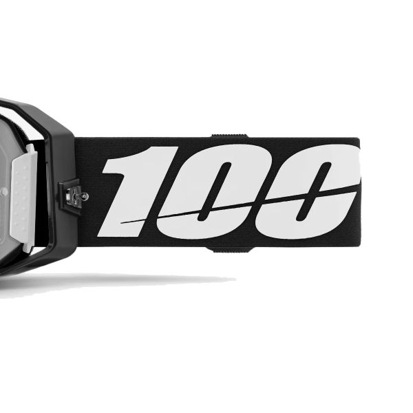 100% Armatic Black - Clear visor