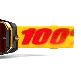 100% Armega Tetsu - Red Mirror Visor