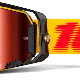 100% Armega Tetsu - Red Mirror Visor