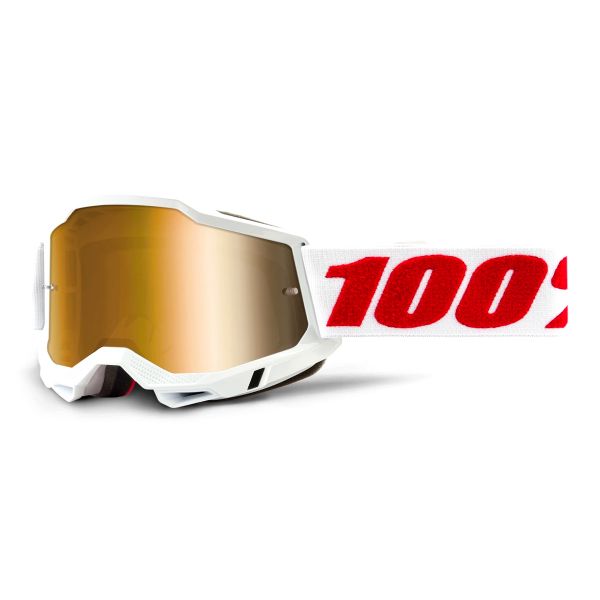 Motocross Goggles 100% Accuri 2 Denver - Iridium Gold
