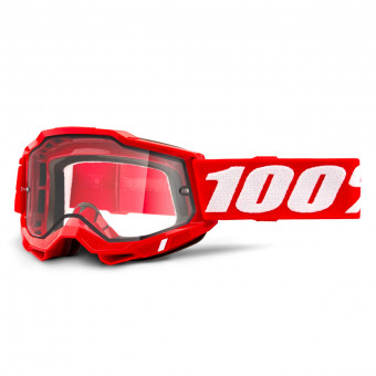 Motocross Goggles 100% Accuri 2 Enduro Red Motocross Goggles 100% Accuri 2 Enduro Red