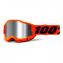 Motocross Goggles 100% Accuri 2 Orange - Iridium Silver