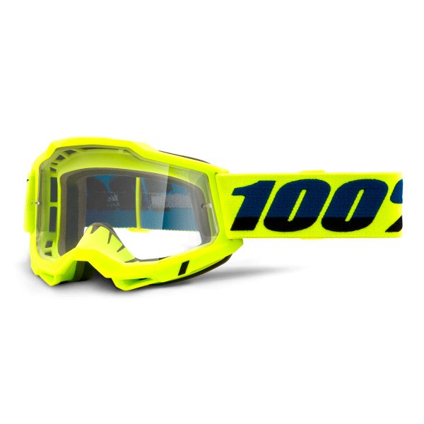 Motocross Goggles 100% Accuri 2 OTG Yellow