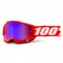 Motocross Goggles 100% Accuri 2 Red - Iridium Red Blue