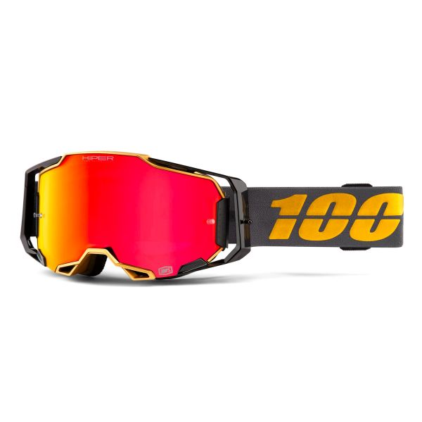 Motocross Goggles 100% Armega Falcon 5 - Hiper Iridium Red