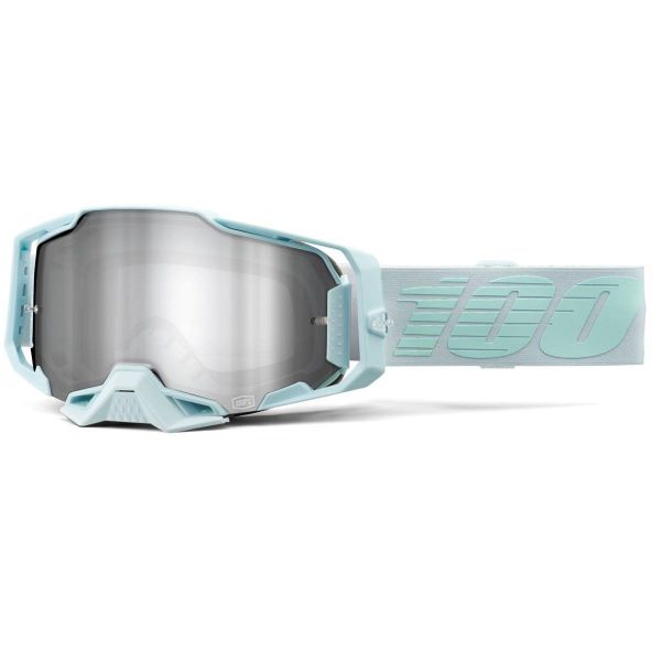 Motocross Goggles 100% Armega Fargo - Iridium Silver
