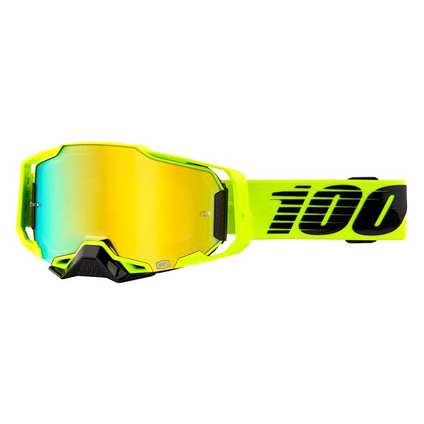 Motocross Goggles 100% Armega Nuclear Circus - Iridium Gold