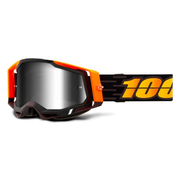 Motocross Goggles 100% Racecraft 2 Costume 2 - Iridium Silver