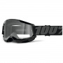 Motocross Goggles 100% Strata 2 Black Kid