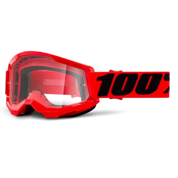 Motocross Goggles 100% Strata 2 Red