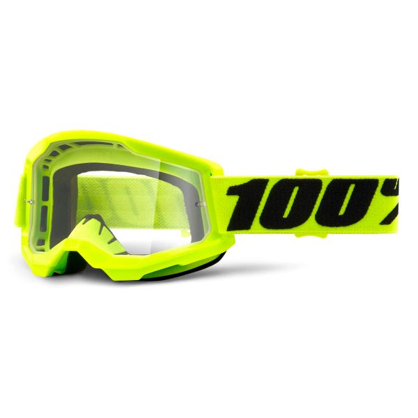 Motocross Goggles 100% Strata 2 Yellow