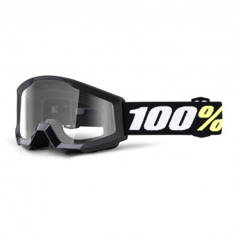 Motocross Goggles 100% Strata Mini Black Motocross Goggles 100% Strata Mini Black