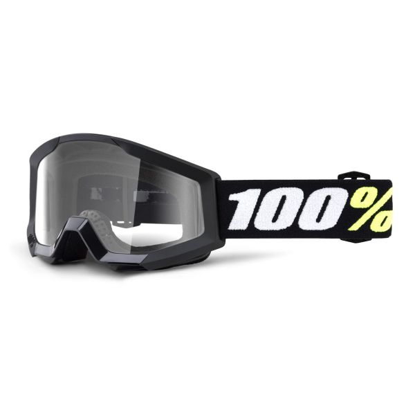 Motocross Goggles 100% Strata Mini Black