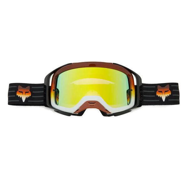 Motocross Goggles FOX Airspace Flora Black