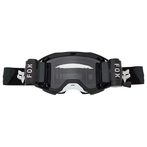 Motocross Goggles FOX Airspace Roll Off Black