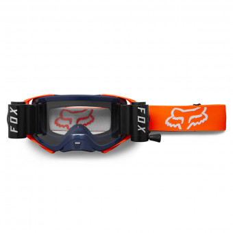 Motocross Goggles FOX Airspace Stray Roll Off Midnight