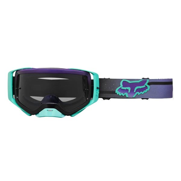 Motocross Goggles FOX Airspace Vizen Black Purple