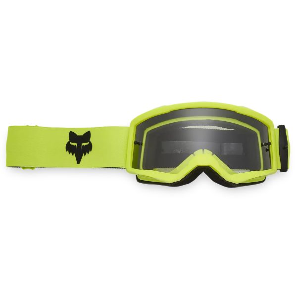 Motocross Goggles FOX Main Core V2 Flo Yellow Kid Motocross Goggles FOX Main Core V2 Flo Yellow Kid