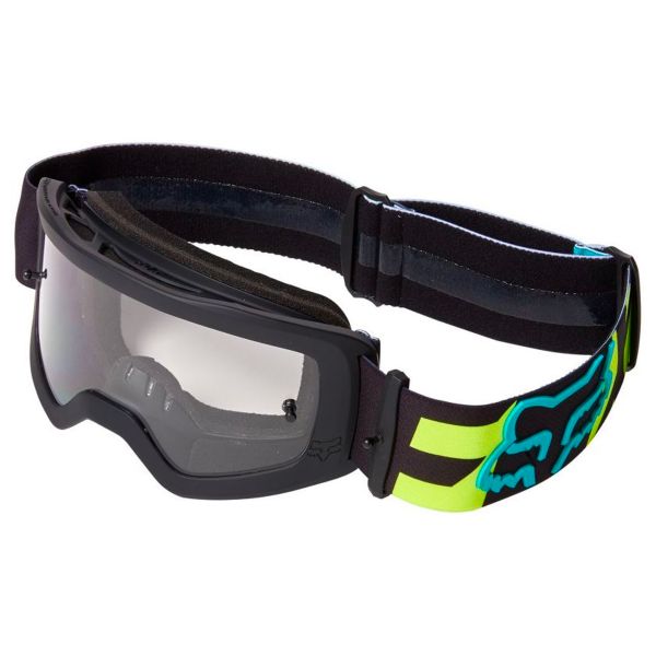 Motocross Goggles FOX Main II Dier Fluo Yellow Kid