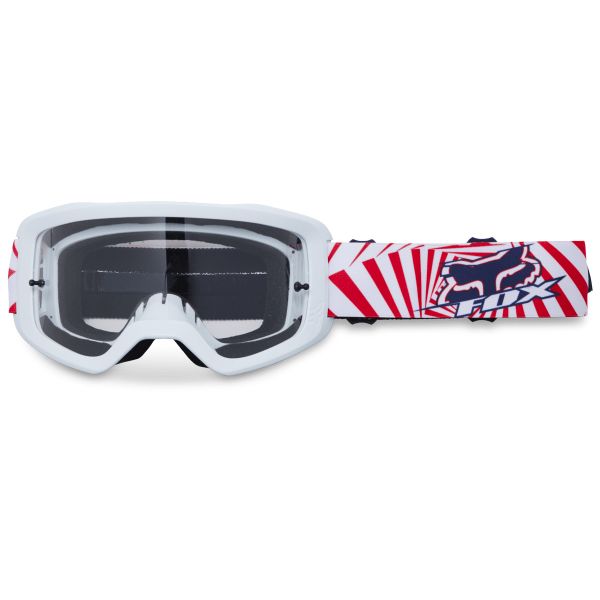 Motocross Goggles FOX Main II Goat Spark Navy