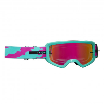 Motocross Goggles FOX Main II Nuklr Spark Teal