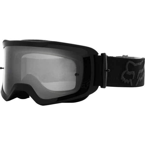 Motocross Goggles FOX Main II Stray Black Kid