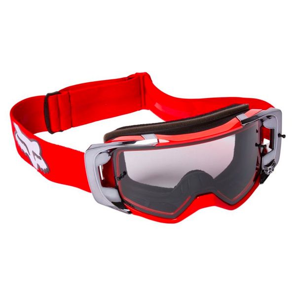 Motocross Goggles FOX Vue Stray Fluo Red