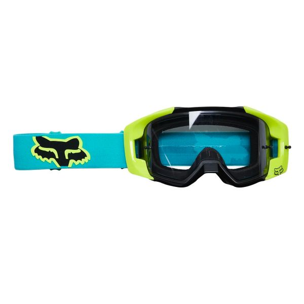 Motocross Goggles FOX Vue Stray Teal Motocross Goggles FOX Vue Stray Teal