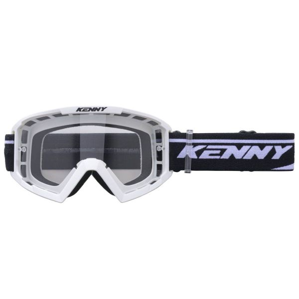Motocross Goggles Kenny MX Track White Mask