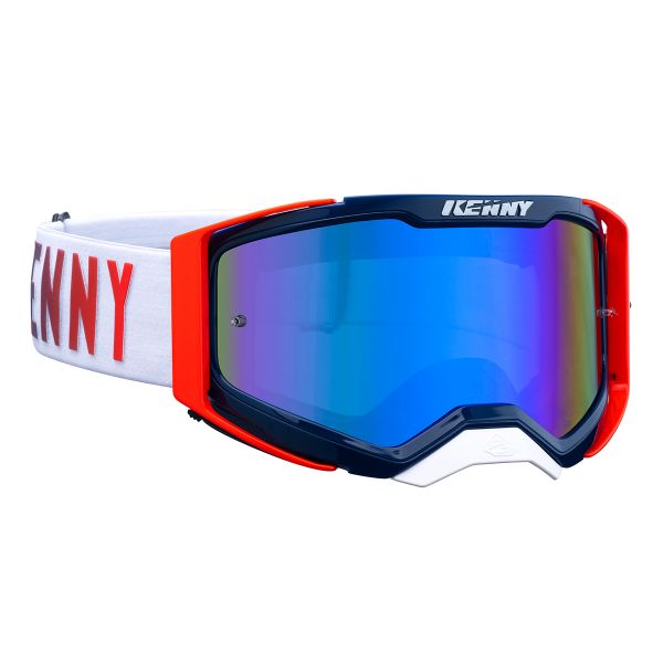 Motocross Goggles Kenny Performance Level 2 Blue Red