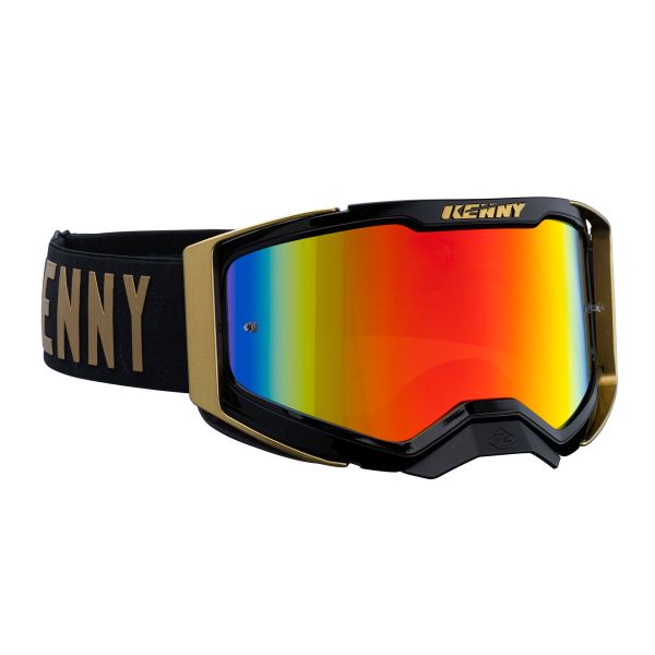 Motocross Goggles Kenny Performance Level 2 Gold Motocross Goggles Kenny Performance Level 2 Gold