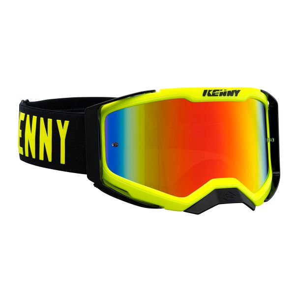 Motocross Goggles Kenny Performance Level 2 Neon Yellow