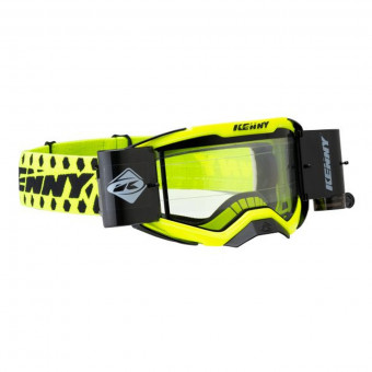 Motocross Goggles Kenny Performance Level 4 Neon Yellow Motocross Goggles Kenny Performance Level 4 Neon Yellow