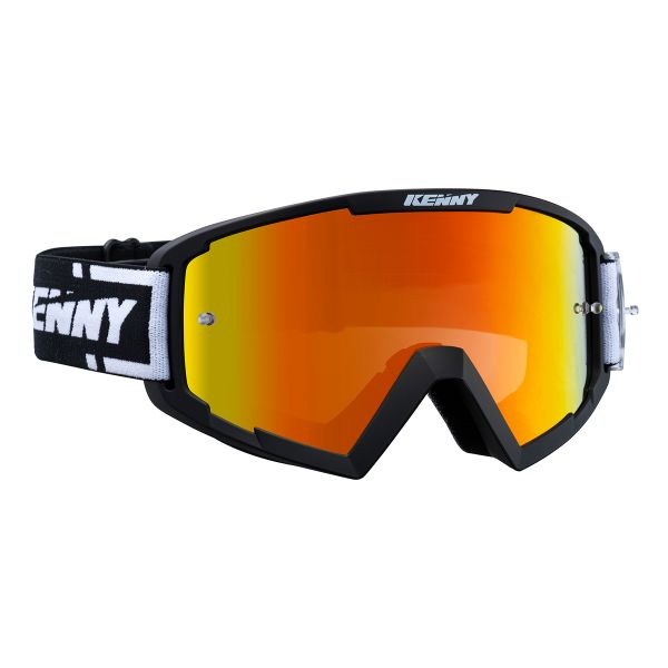 Motocross Goggles Kenny Track + Matt Black
