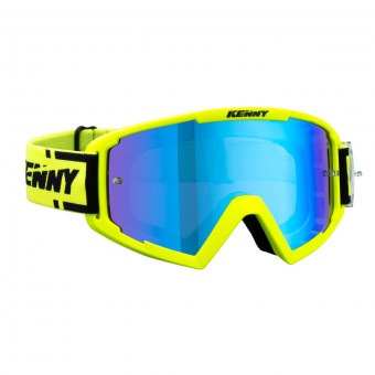 Motocross Goggles Kenny Track + Neon Yellow