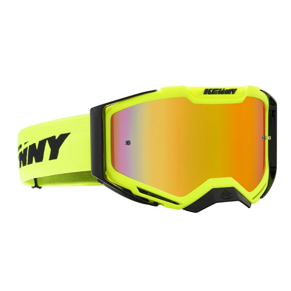 Motocross Goggles Kenny Ventury Phase 1 Neon Yellow