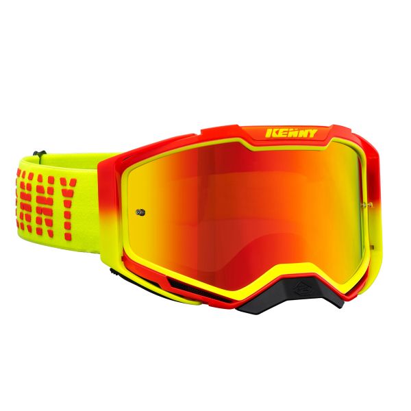 Motocross Goggles Kenny Ventury Phase 2 Red Yellow Motocross Goggles Kenny Ventury Phase 2 Red Yellow