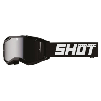 Motocross Goggles SHOT Assault 2.0 Black - Silver Iridium