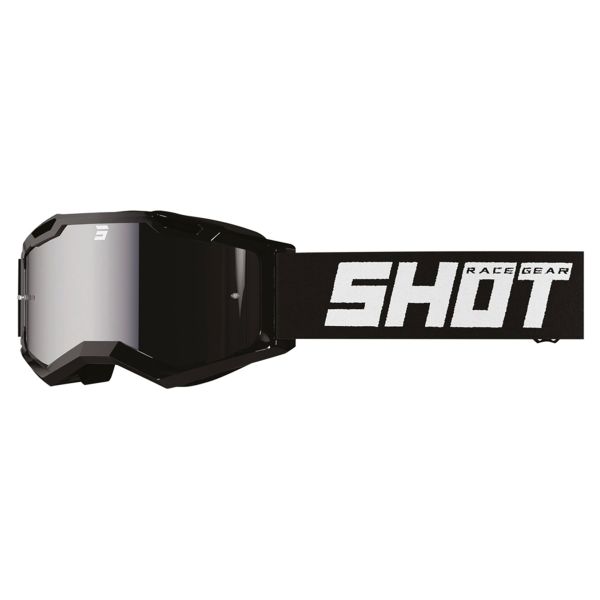 Motocross Goggles SHOT Assault 2.0 Black - Silver Iridium Motocross Goggles SHOT Assault 2.0 Black - Silver Iridium